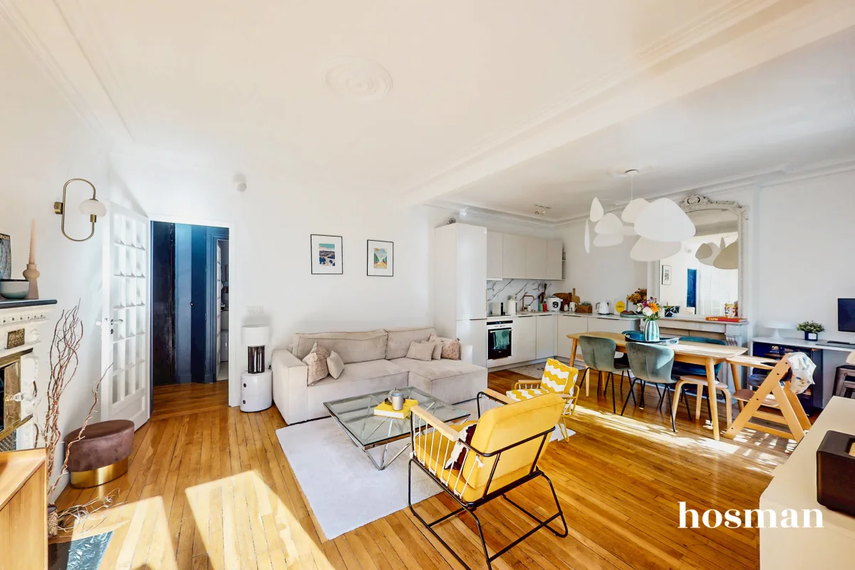 Appartement de 62.75 m² à Paris