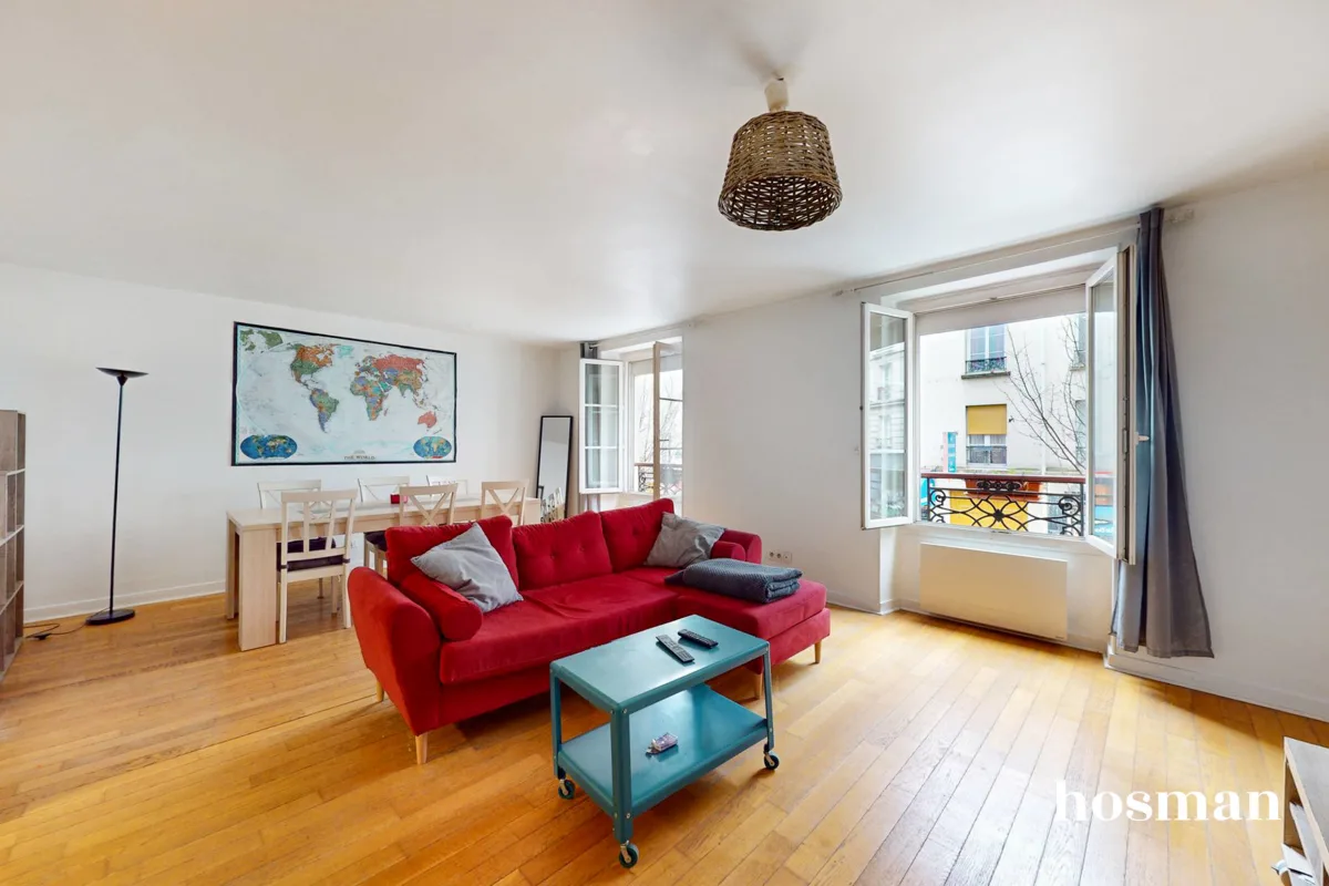 Appartement de 50.5 m² à Paris