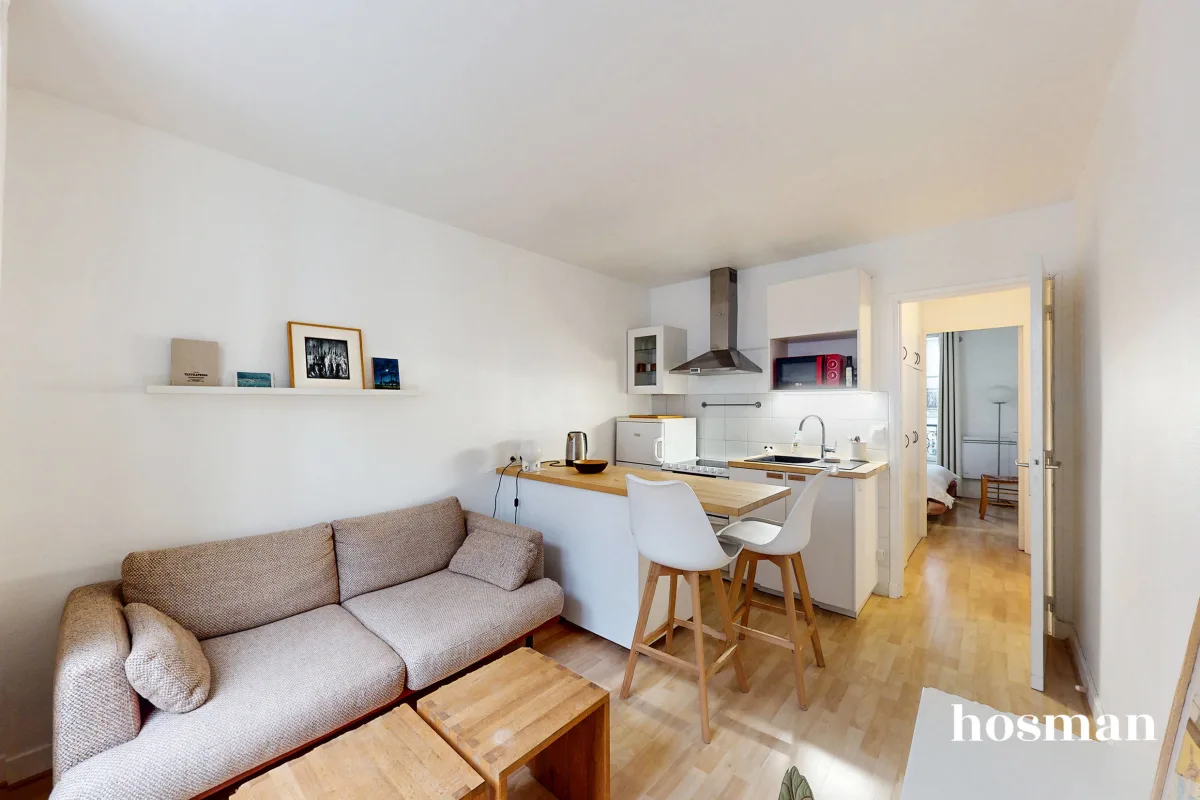 Appartement de 24.69 m² à Paris