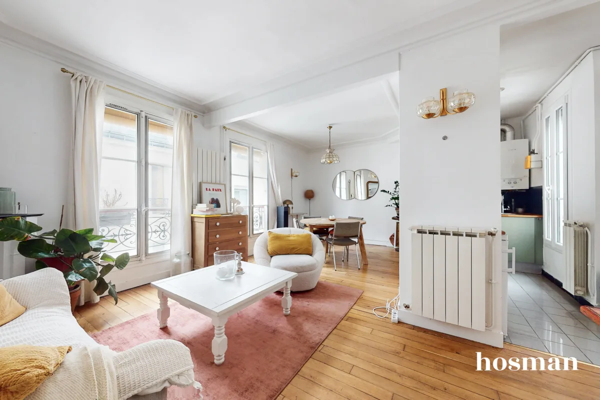 Appartement de 54.0 m² à Paris