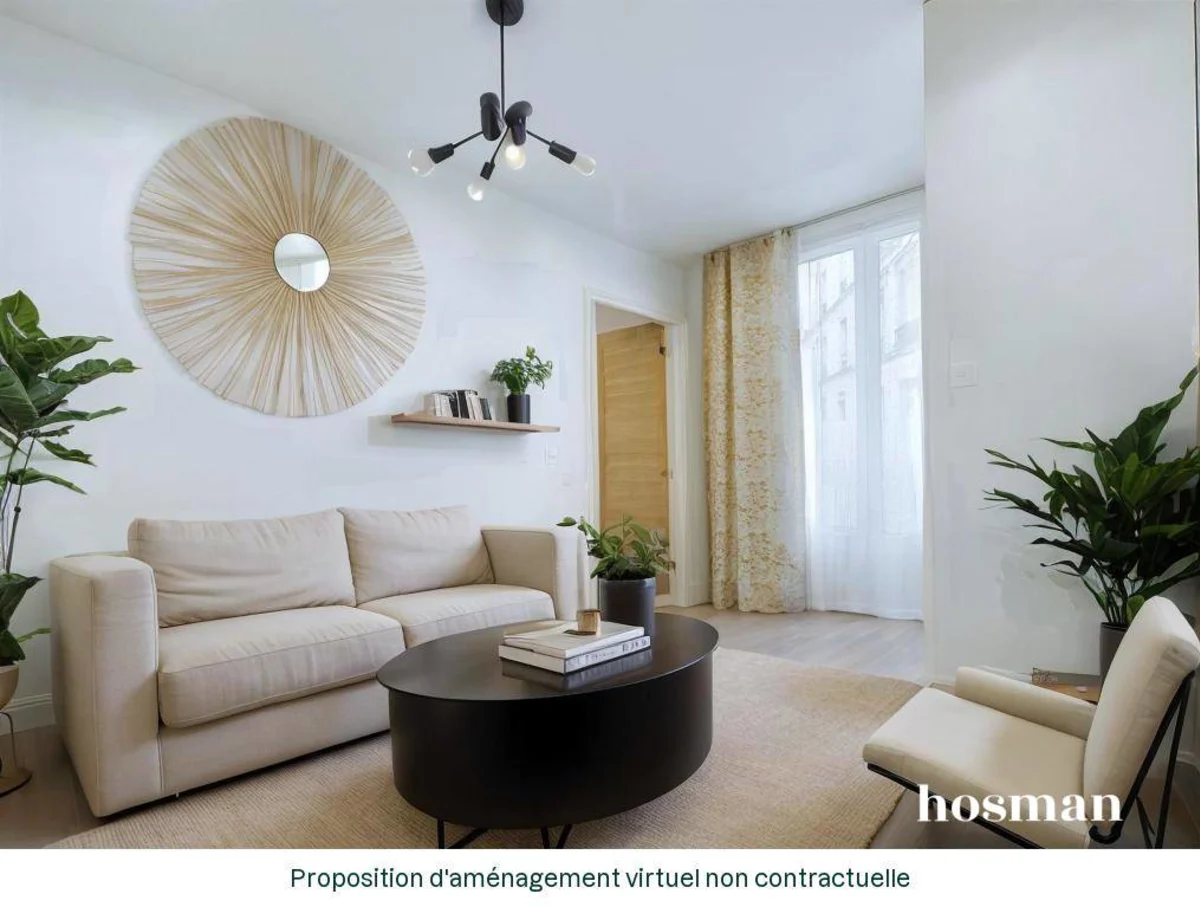 Appartement de 27.59 m² à Paris
