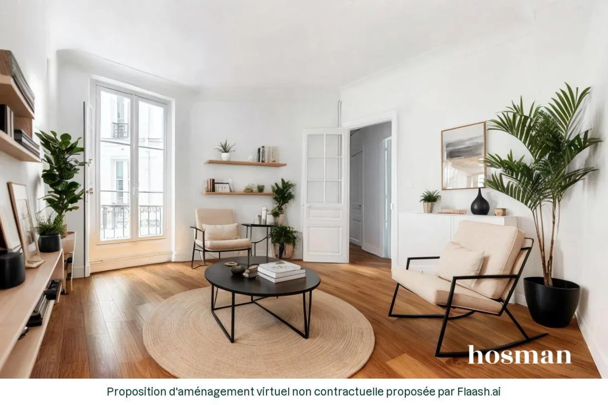 Appartement de 63.45 m² à Paris