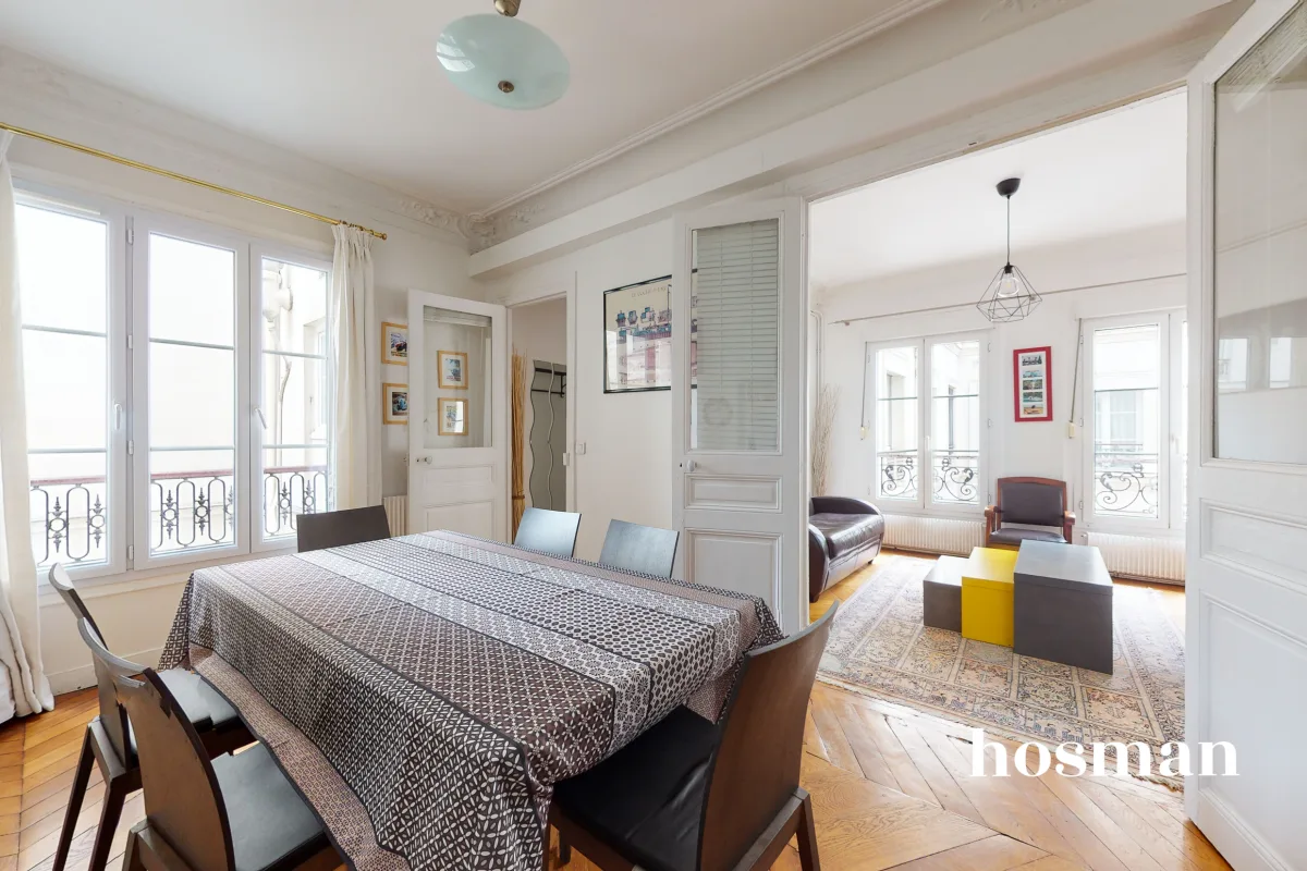 Appartement de 56.7 m² à Paris