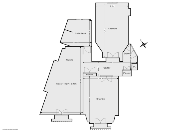 Appartement de 64.83 m² à Les Lilas