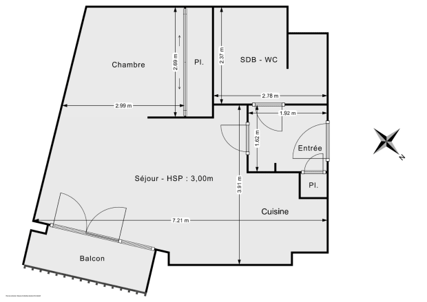 Appartement de 37.0 m² à Boulogne-Billancourt