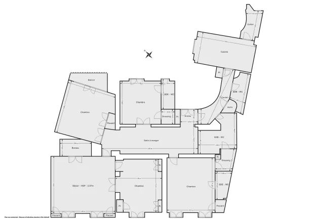 Appartement de 196.8 m² à Paris