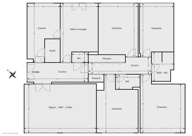 Appartement de 126.54 m² à Nogent-sur-Marne