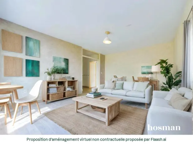 Appartement de 54.9 m² à Nantes