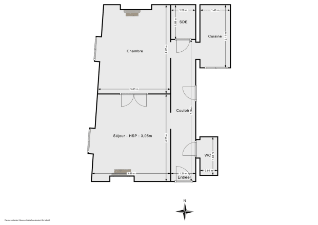 Appartement de 46.0 m² à Saint-Mandé