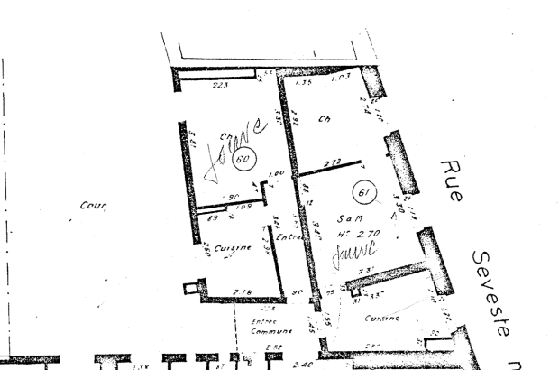 Appartement de 46.5 m² à Paris