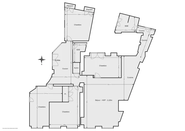 Appartement de 106.0 m² à Paris