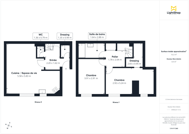 Appartement de 73.0 m² à Ivry-sur-Seine