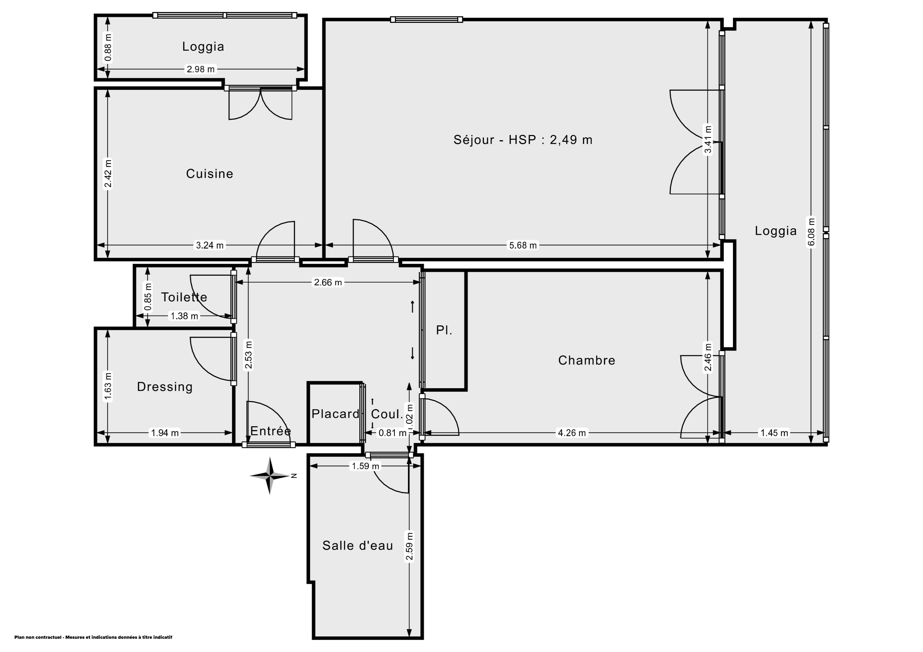Photo 13 - Appartement 52.0 Cenon