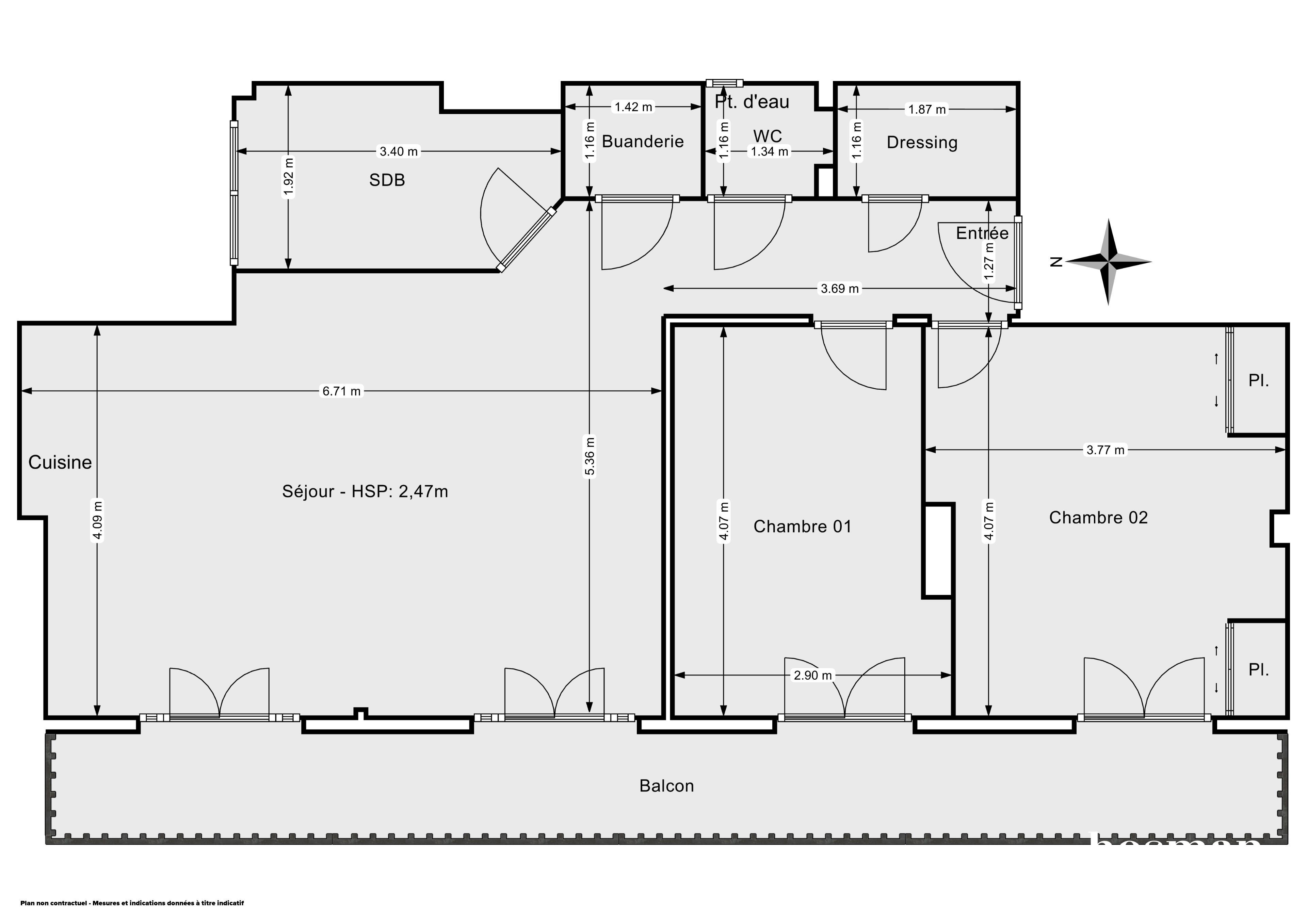 Photo 12 - Appartement 64.99 Levallois-Perret