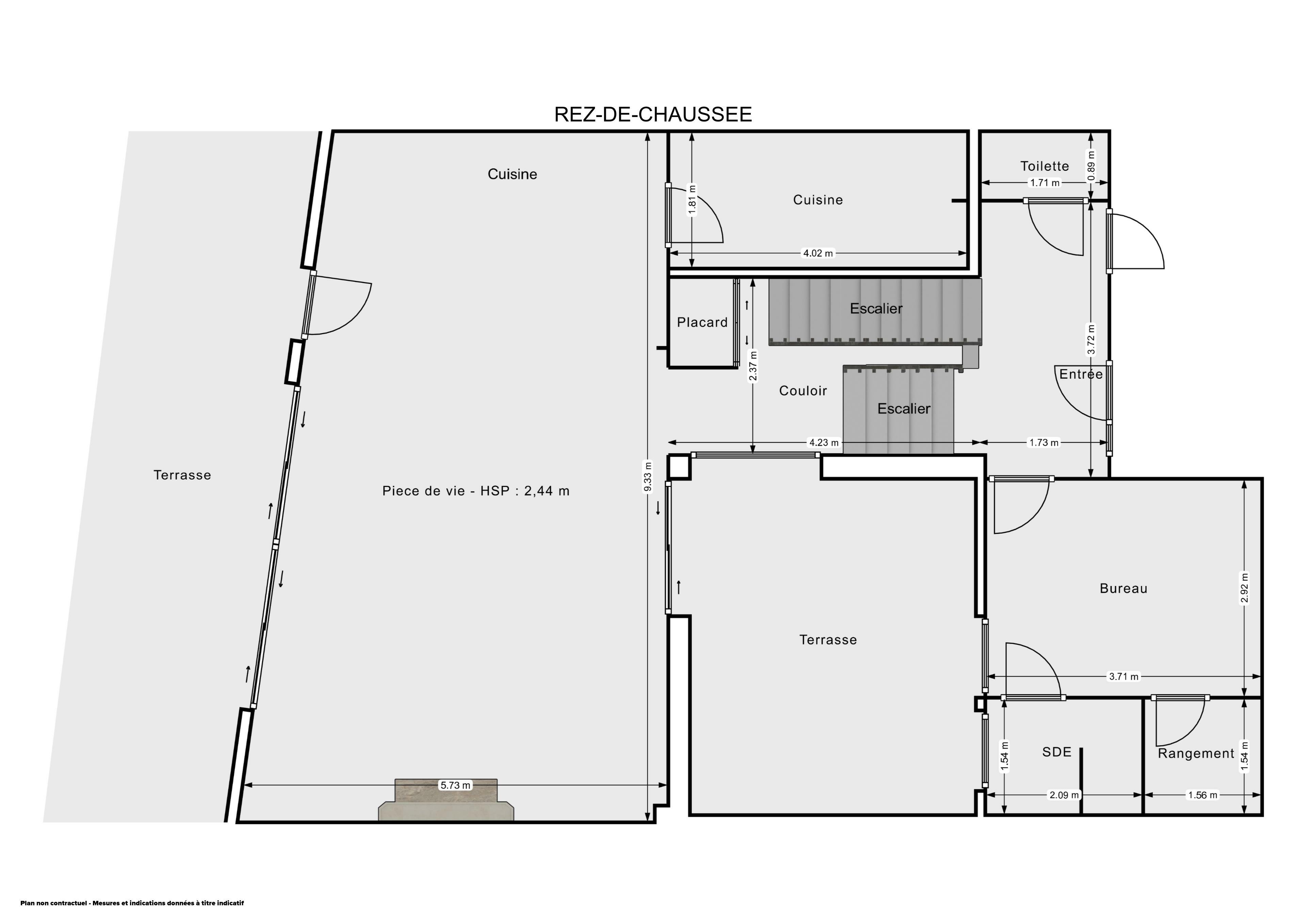 Plan 2D - Maison 132.1 Orvault