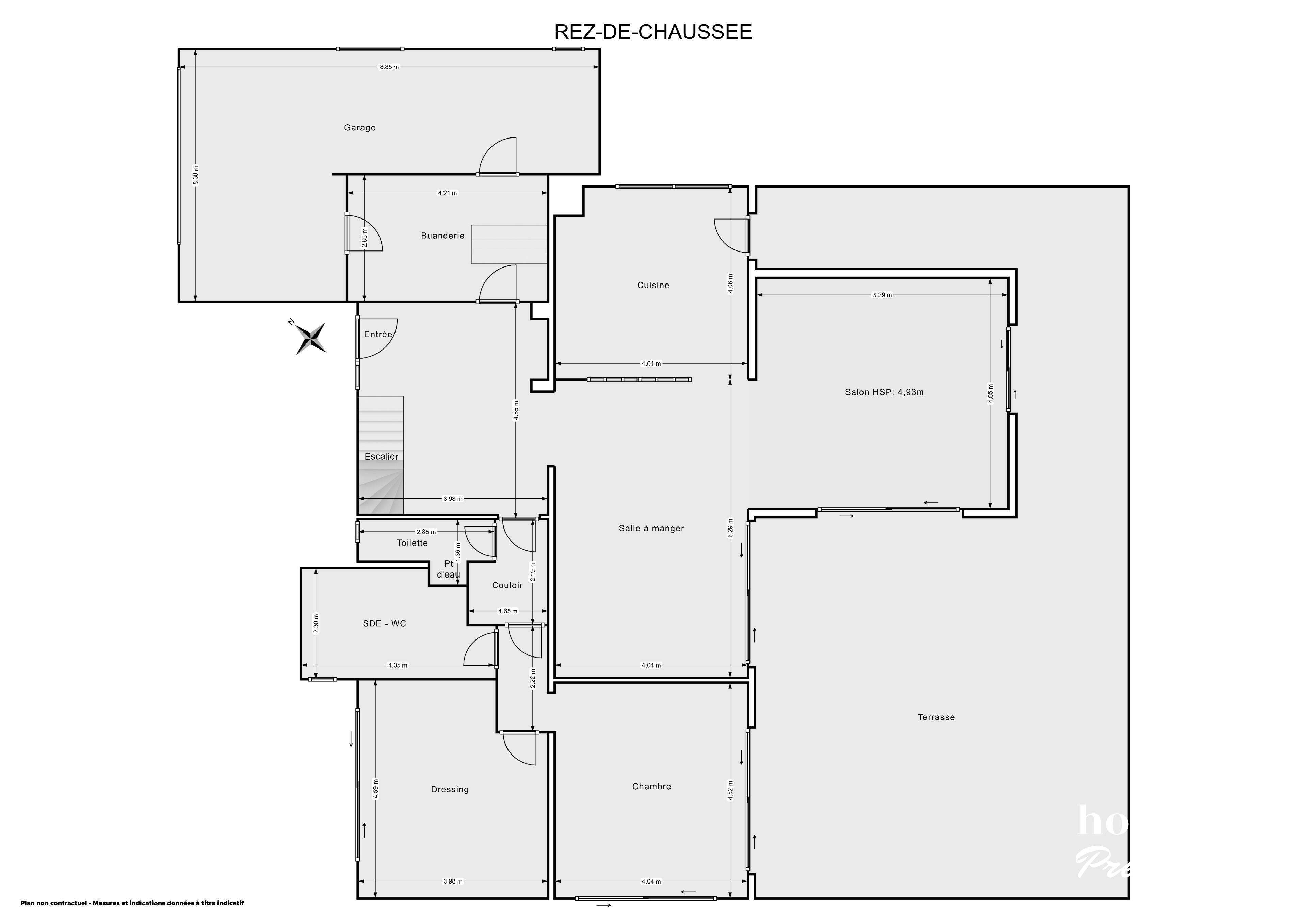 Plan 2D - Maison 257.23 Sautron