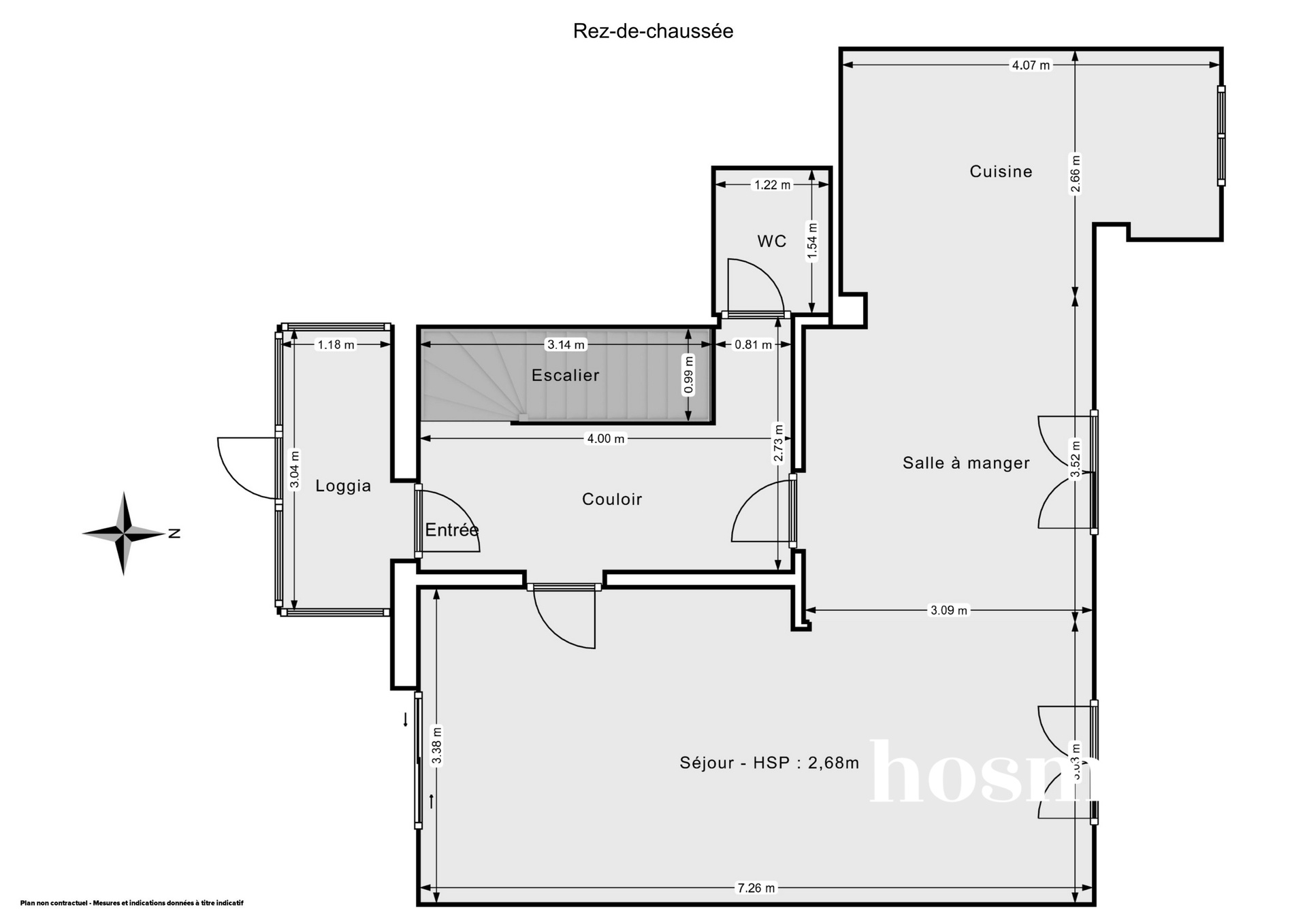 Plan 2D - Maison 120.0 Maisons-Alfort