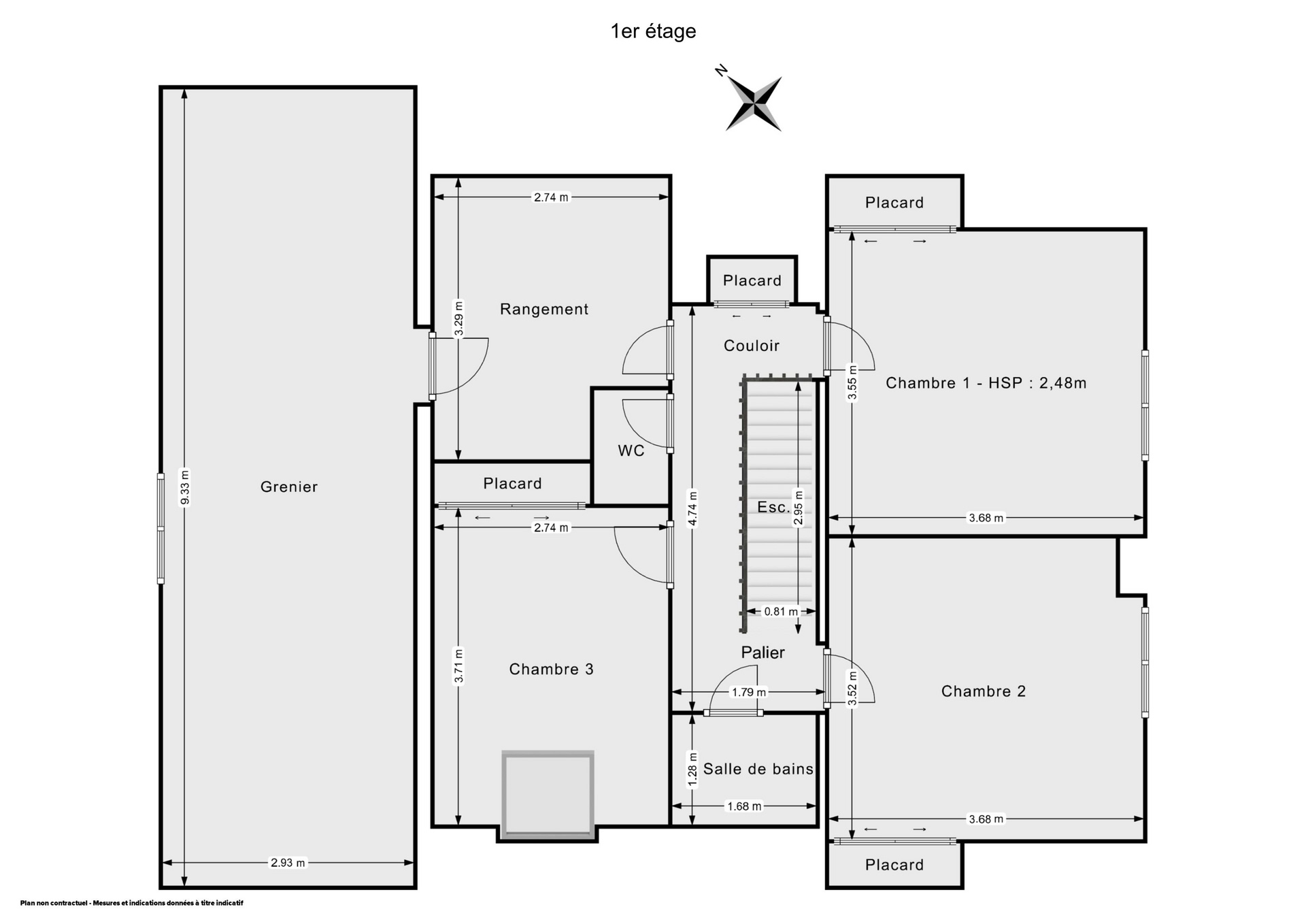Plan 2D - Maison 124.0 Vertou