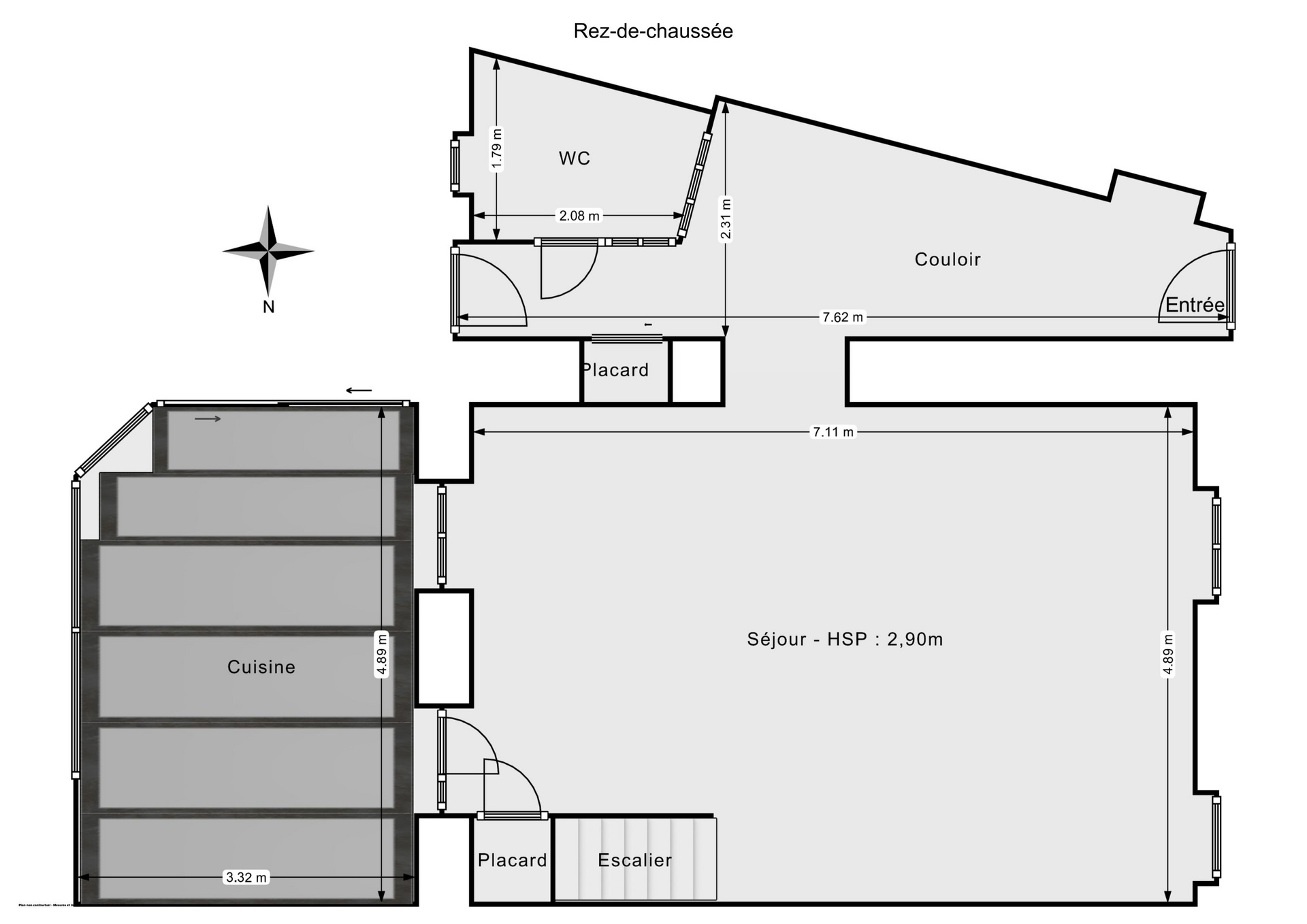 Plan 2D - Maison 120.24 Nantes