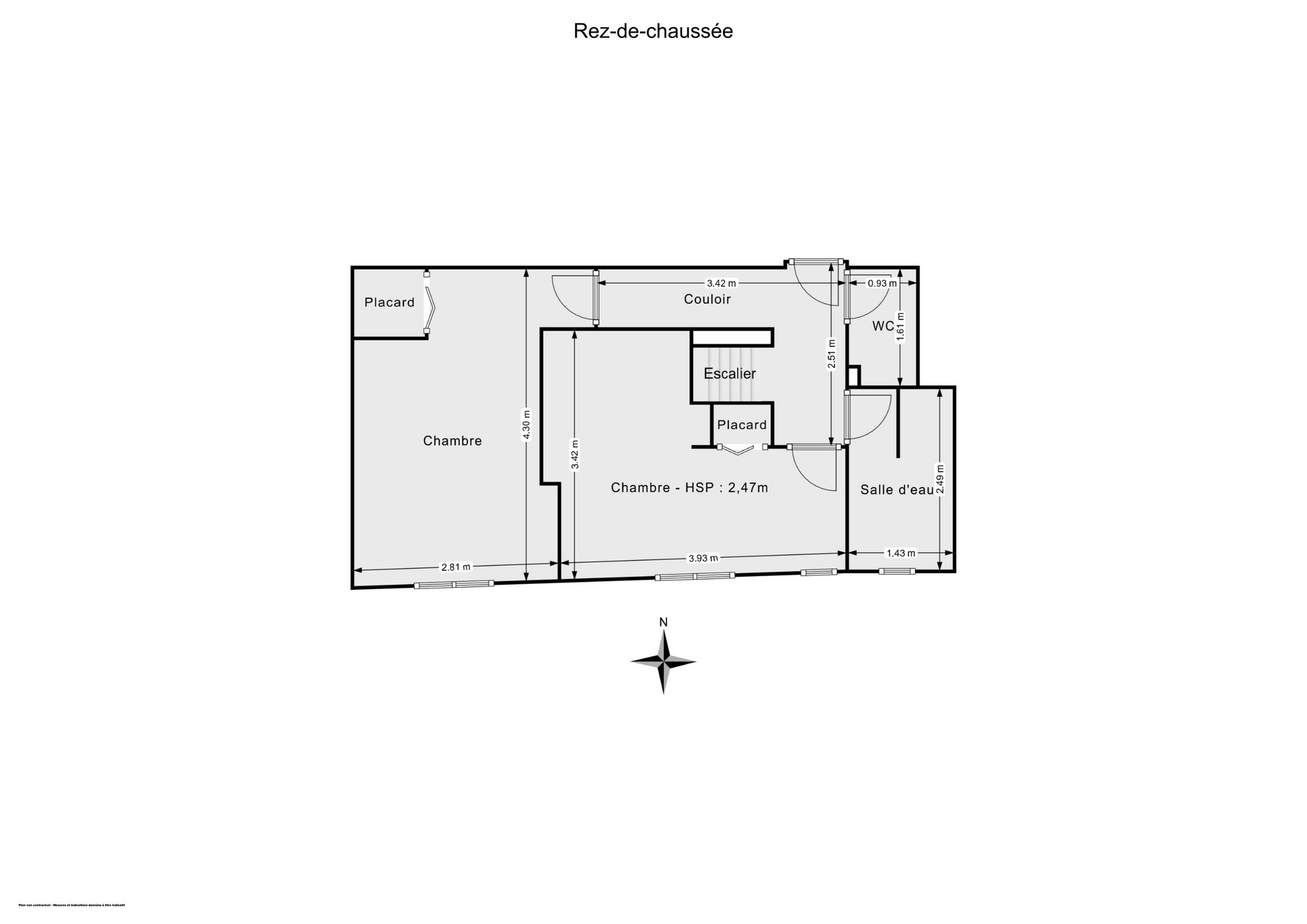 Plan 2D - Duplex 104.0 Paris