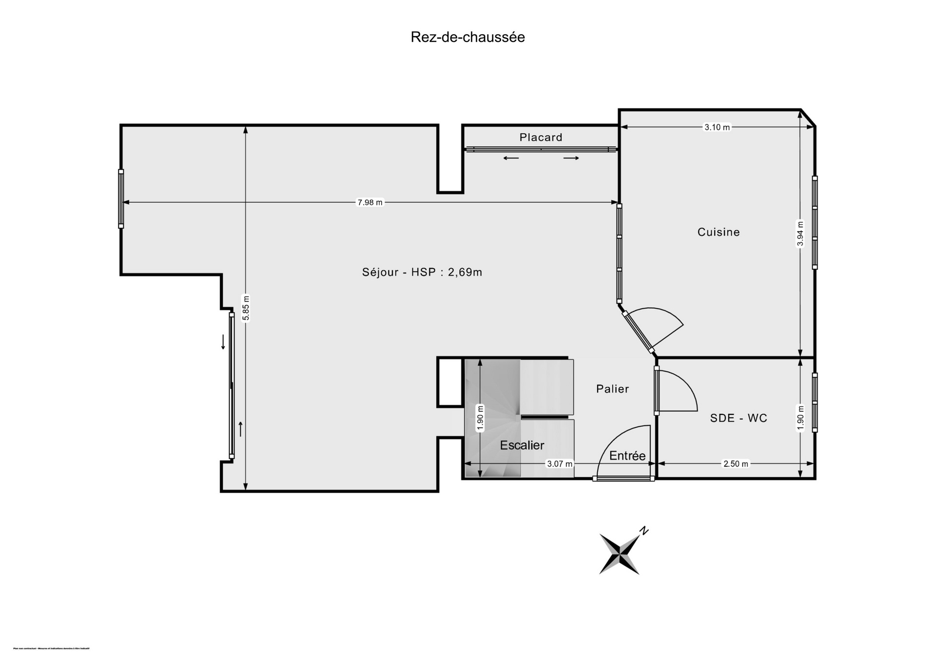 Plan 2D - Maison 161.43 Suresnes