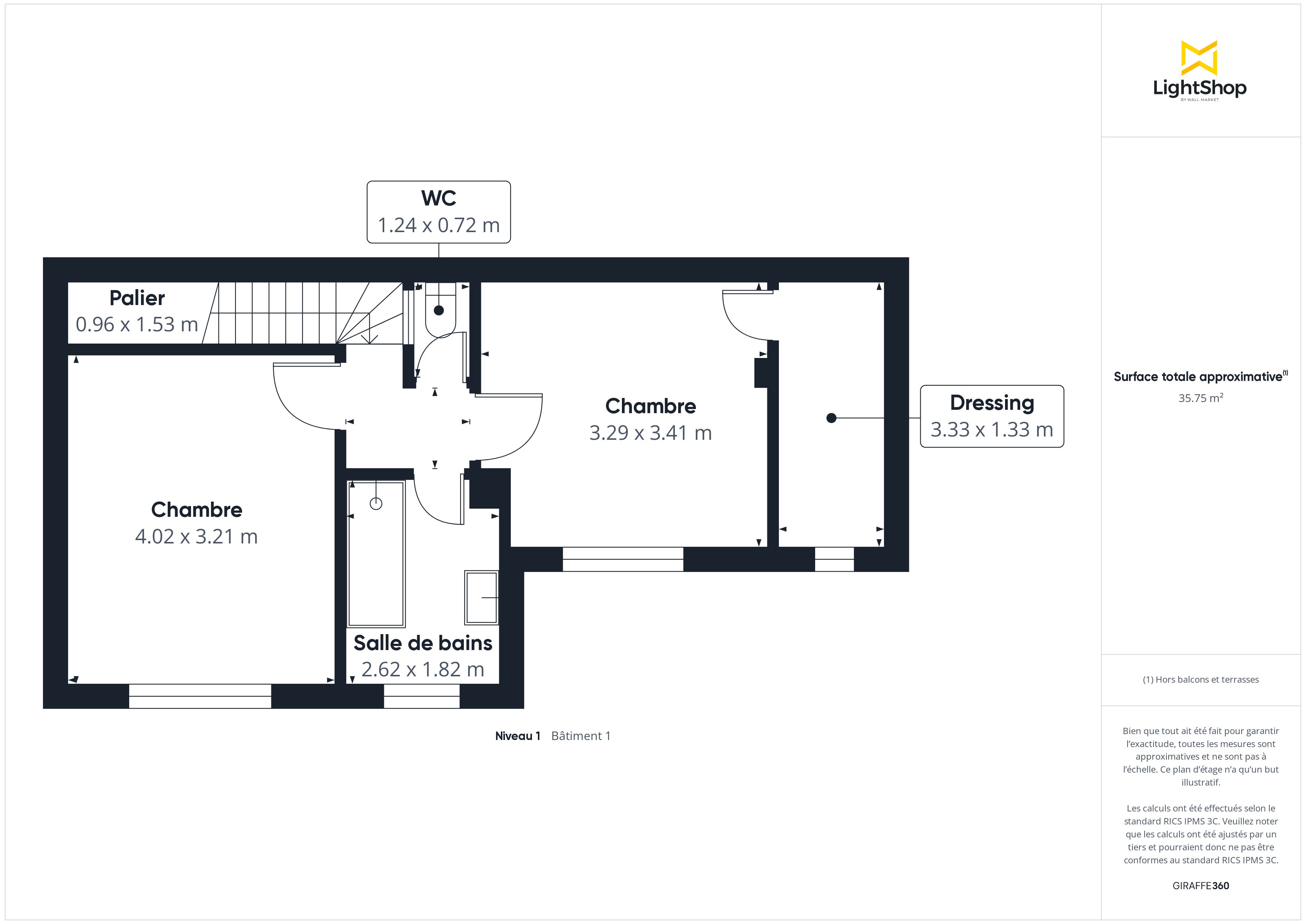 Plan 2D - Maison 96.0 Bordeaux