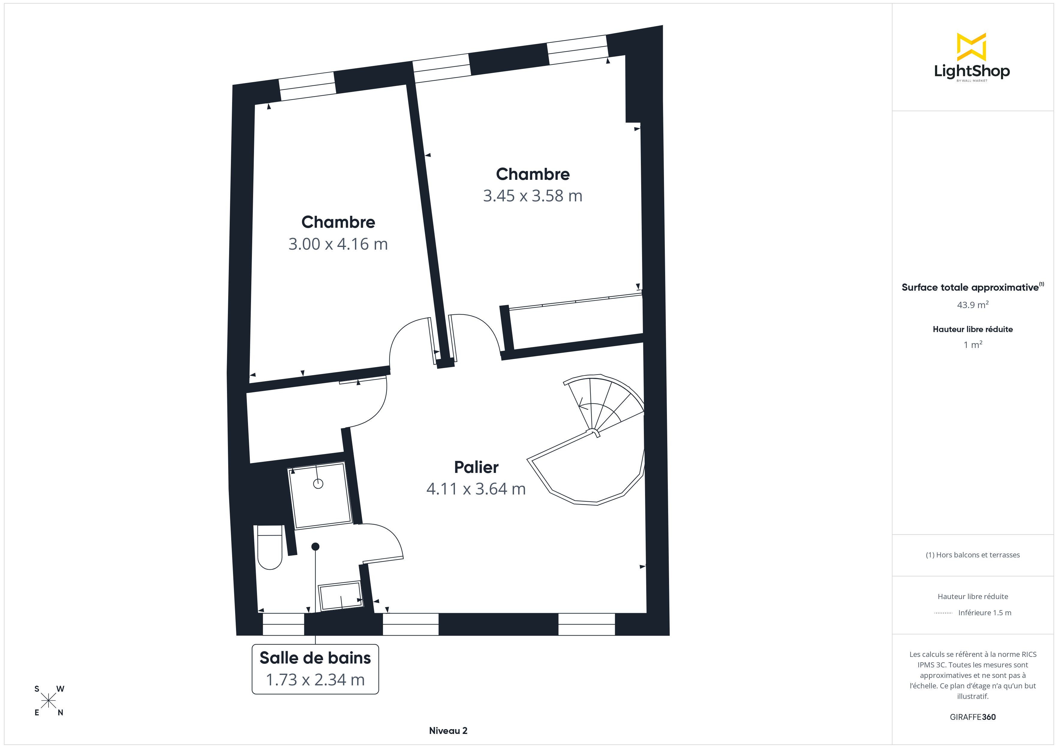 Plan 2D - Maison 140.0 Bordeaux
