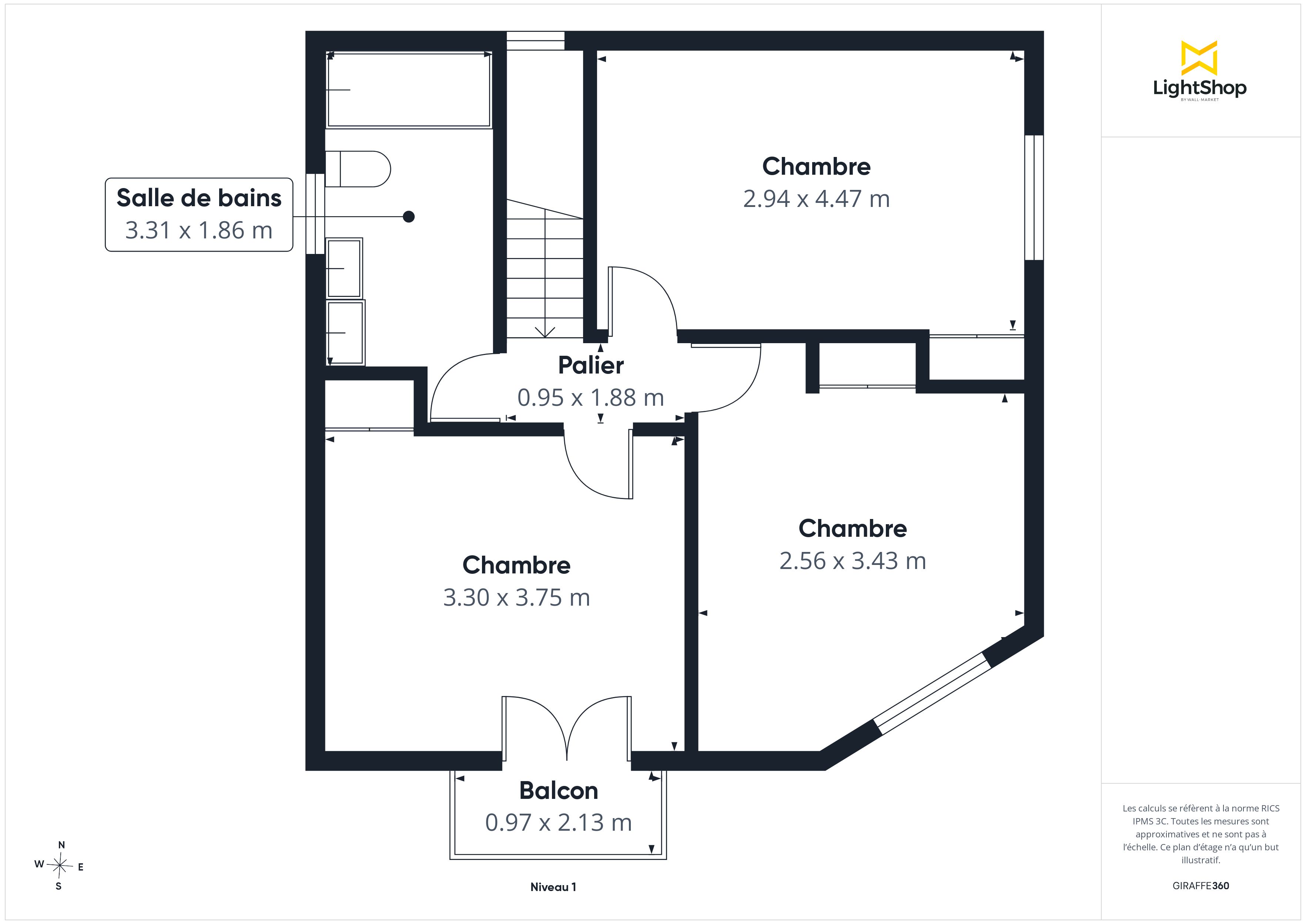 Plan 2D - Maison 205.0 Villenave-D'Ornon