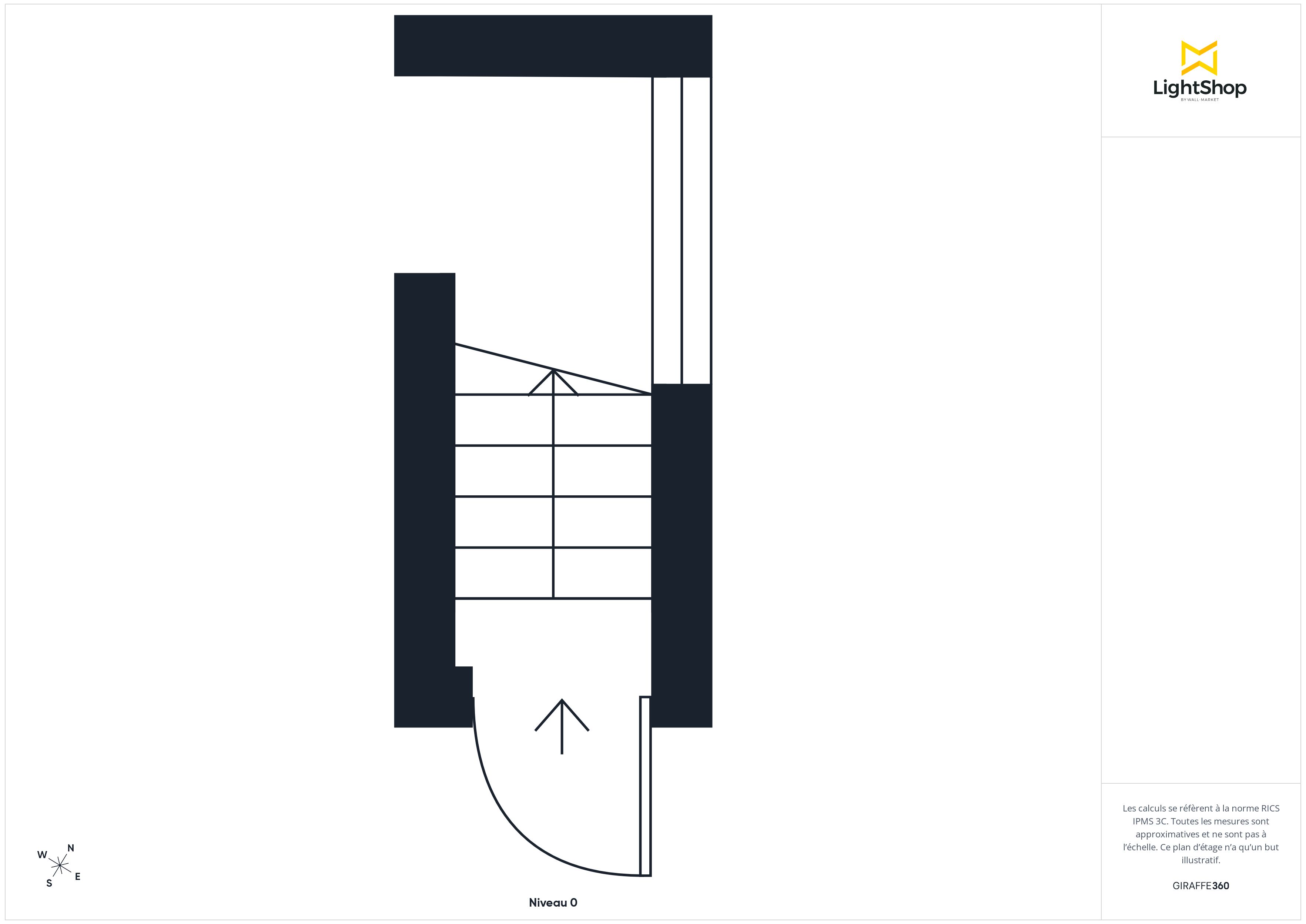 Plan 2D - Appartement 42.42 Vitry-Sur-Seine
