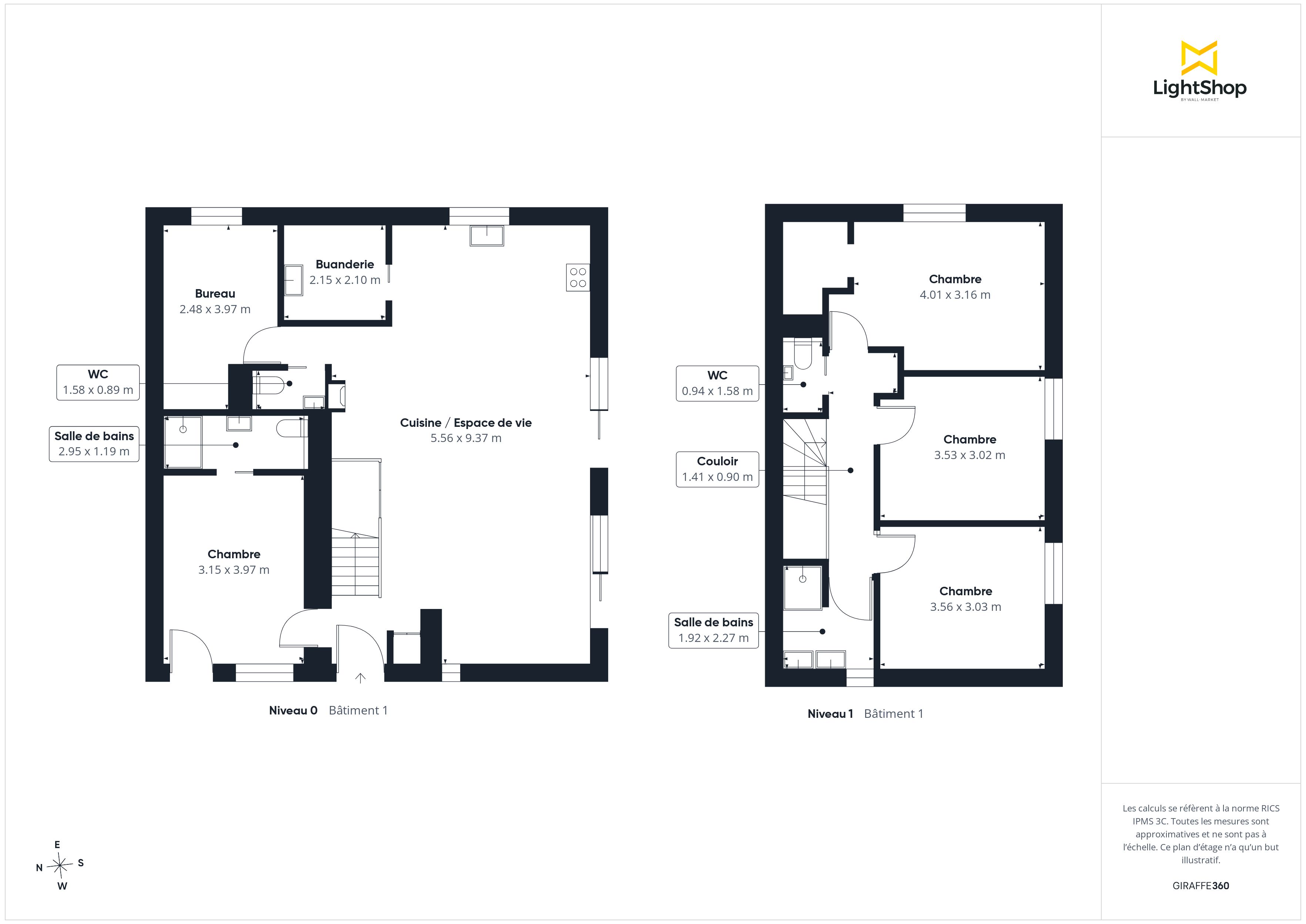 Plan 2D - Maison 130.0 Cenon