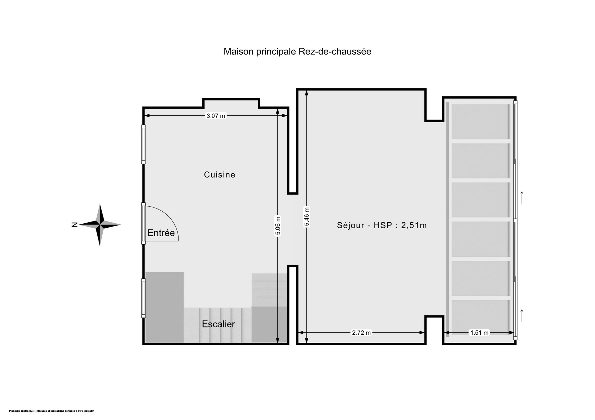 Plan 2D - Maison 185.0 Montreuil