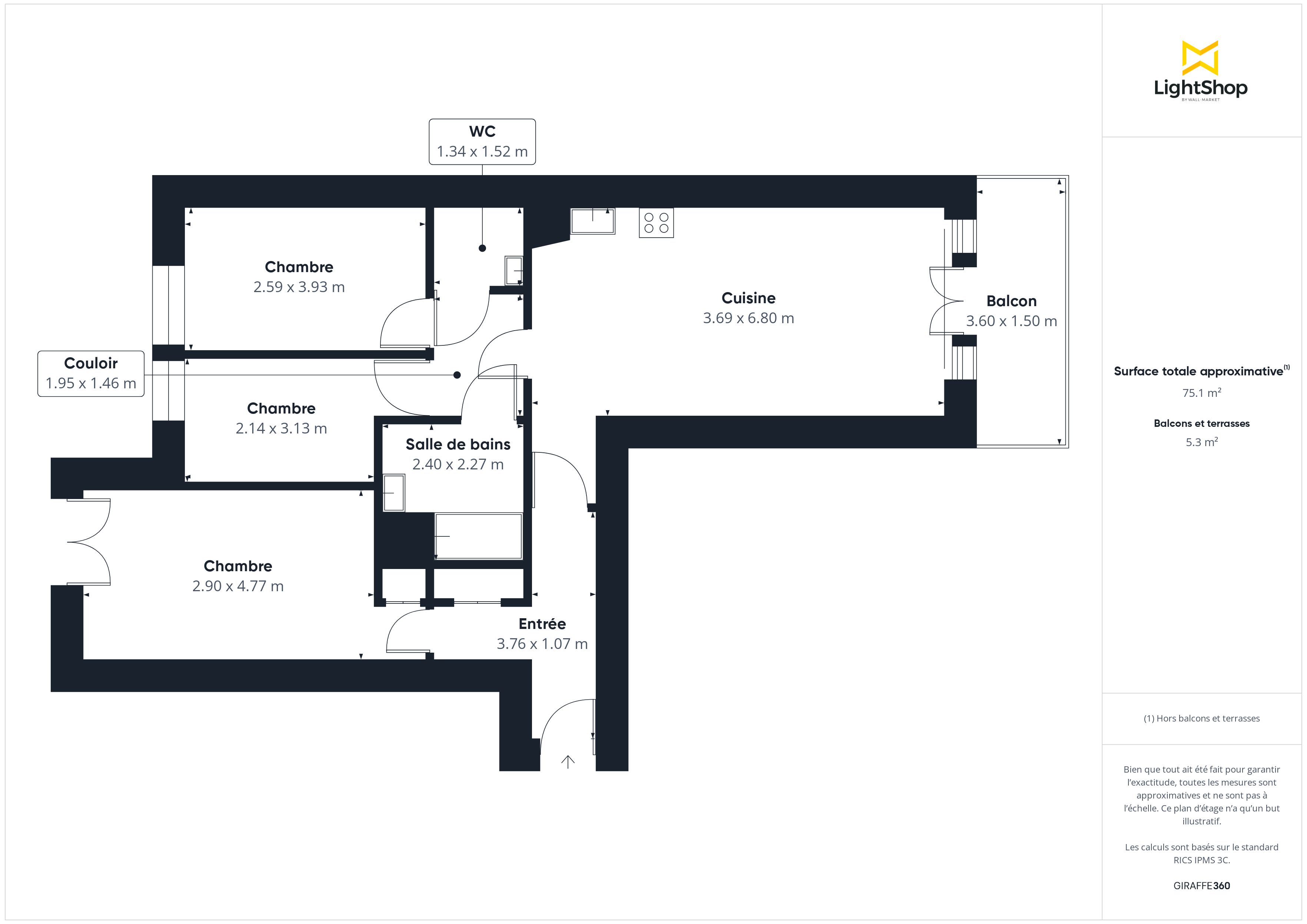Photo 14 - Appartement 74.5 Suresnes
