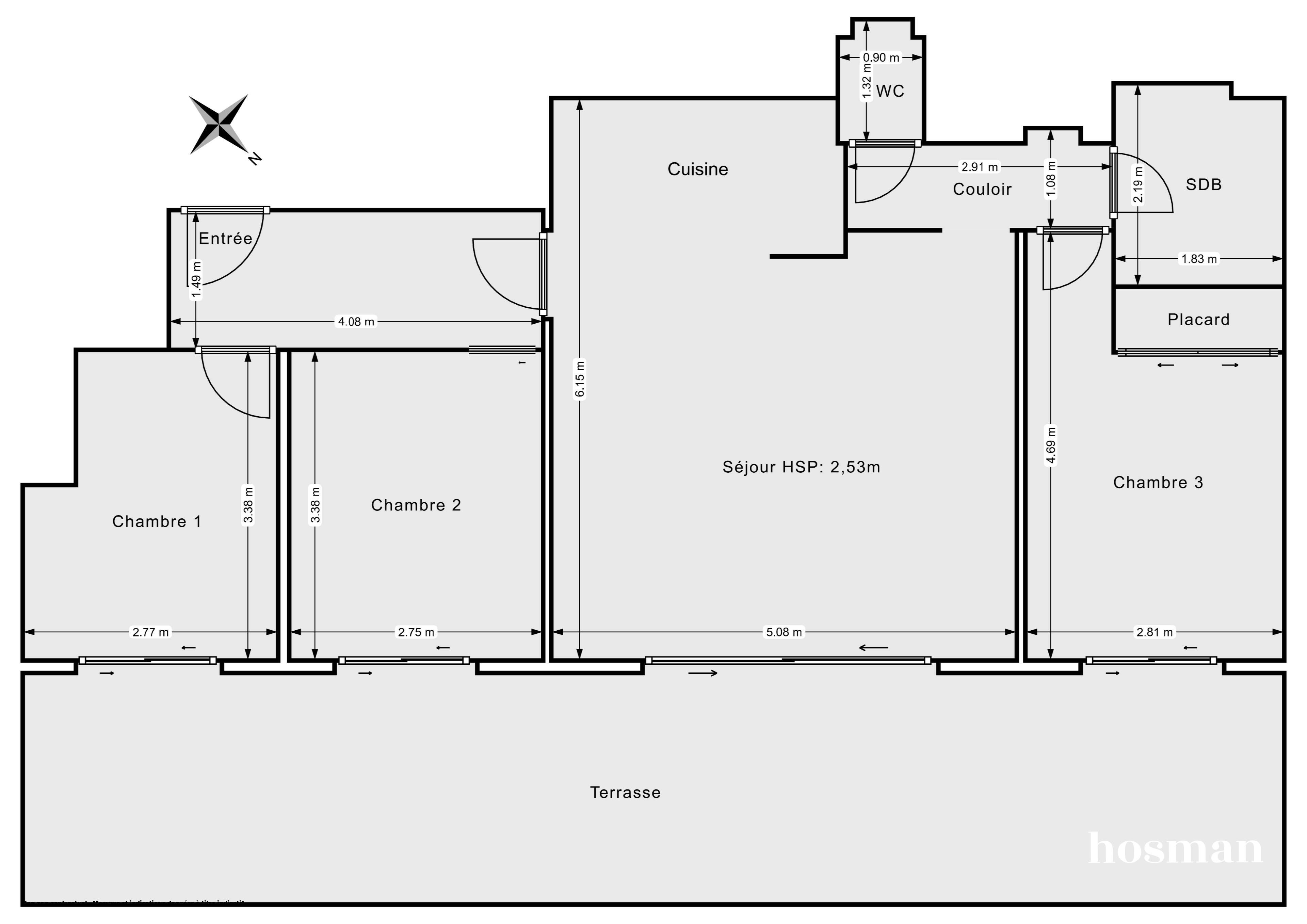 Photo 13 - Appartement 69.0 Sèvres