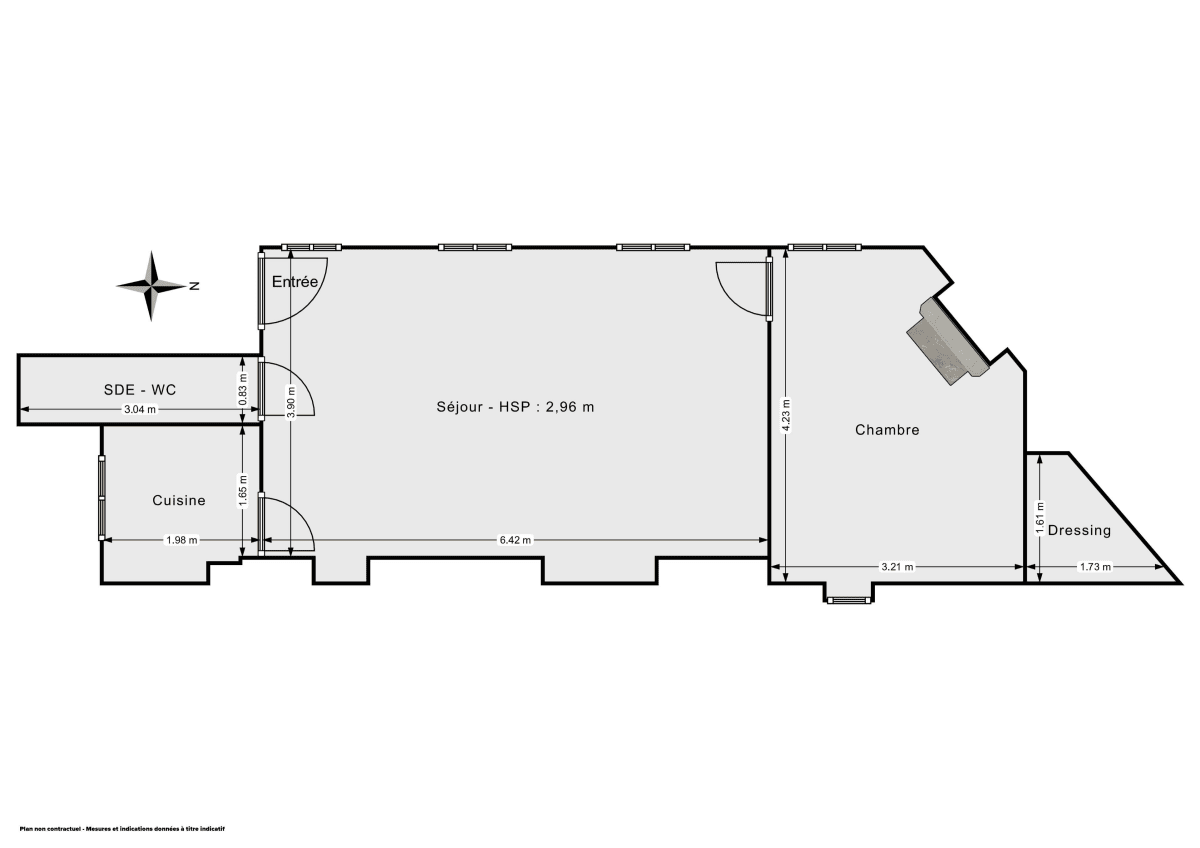 Appartement de 48.0 m² à Paris