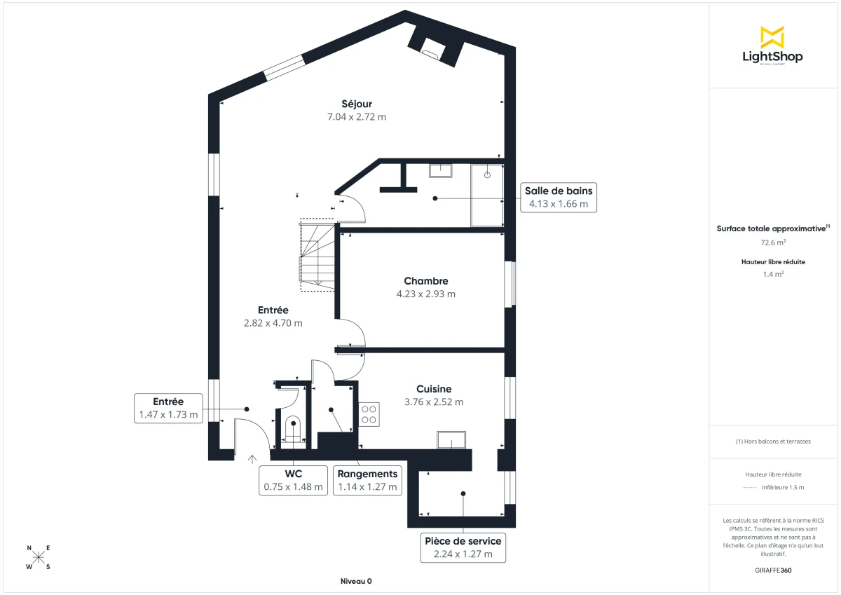 Appartement de 84.0 m² à Caluire-et-Cuire