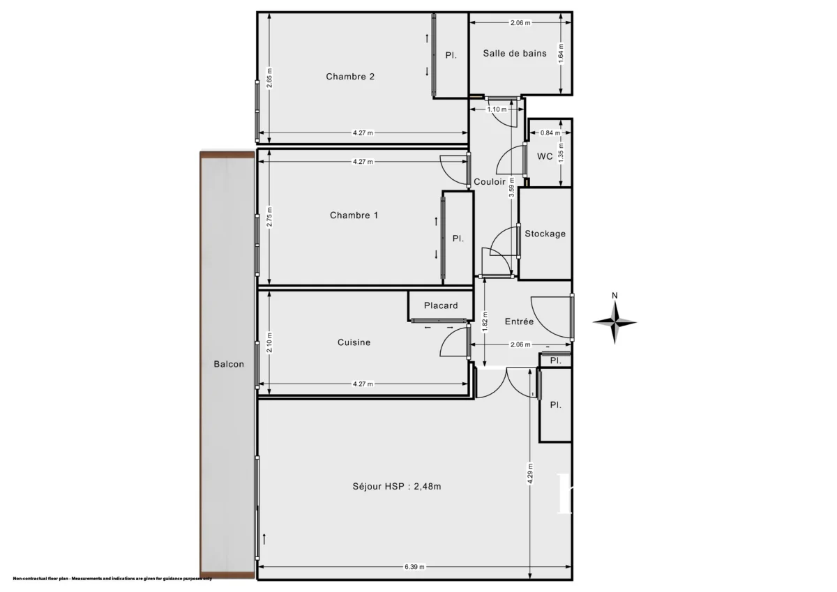 Appartement de 70.05 m² à Colombes