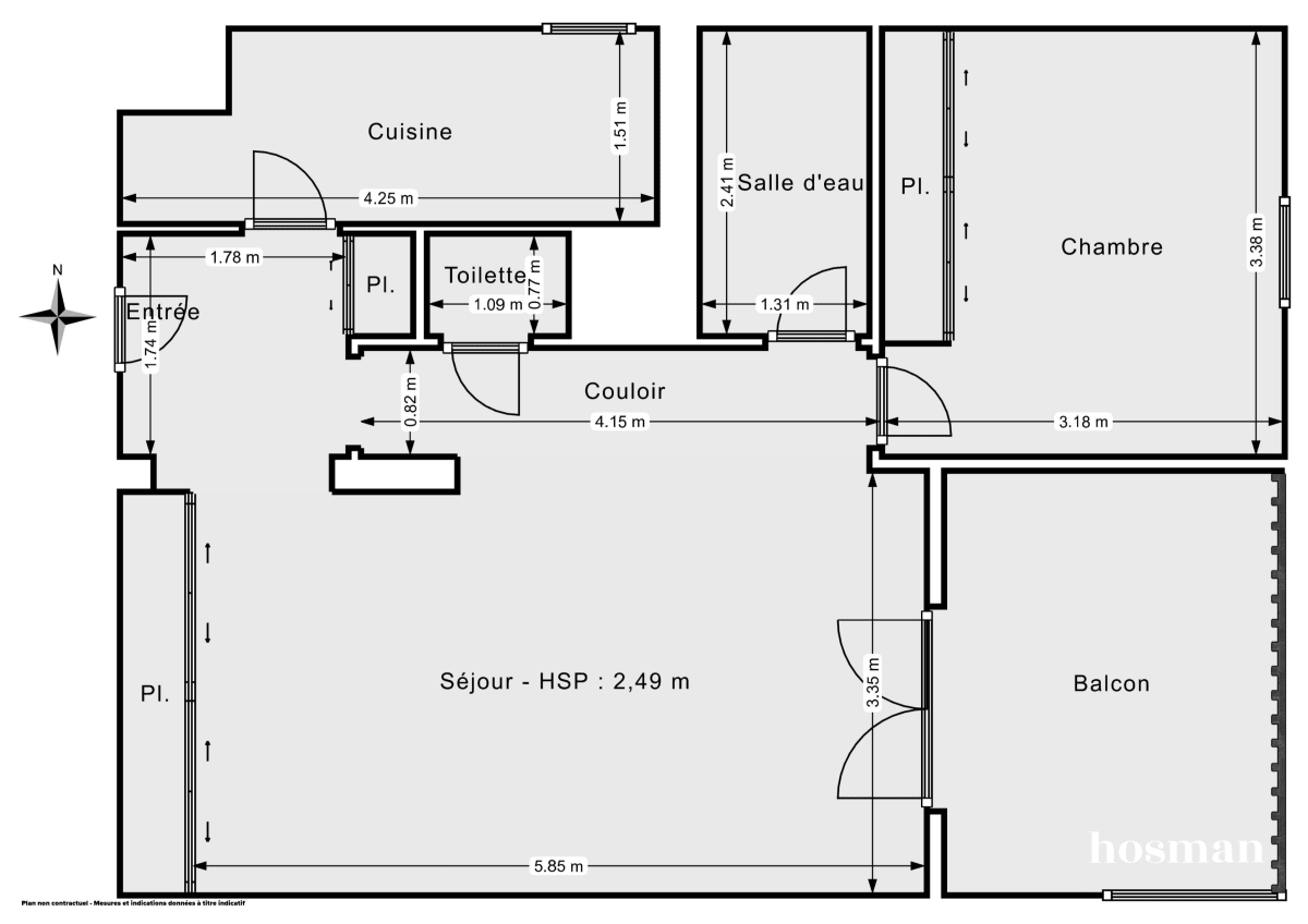 Appartement de 50.67 m² à Le Kremlin-Bicêtre