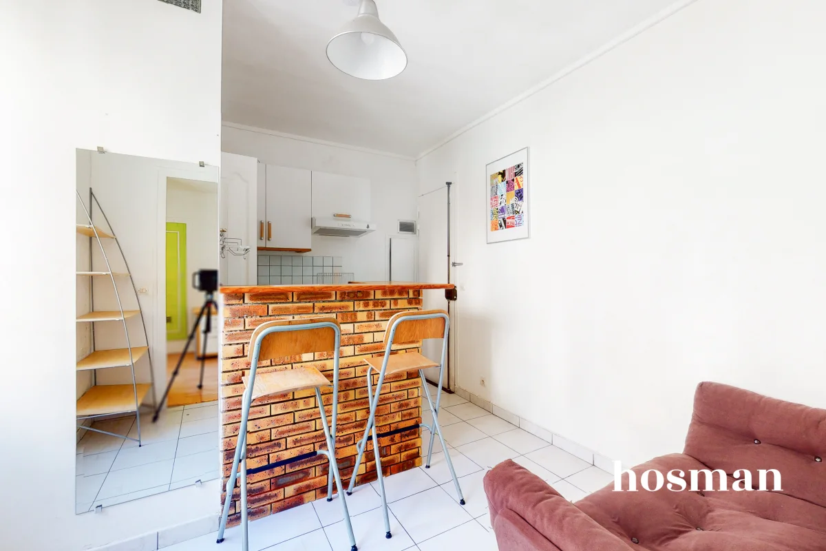 Appartement 2 pièces d'une surface carrez de 24m2 - Rue Victor Hugo