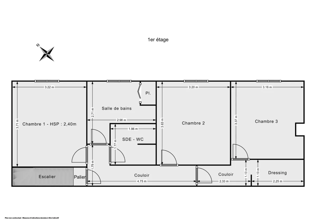 Duplex de 86.23 m² à Paris