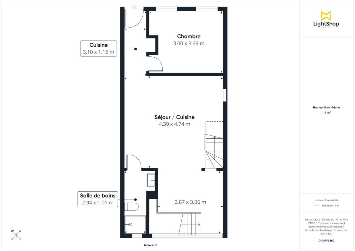 Maison de 93.0 m² à Alfortville