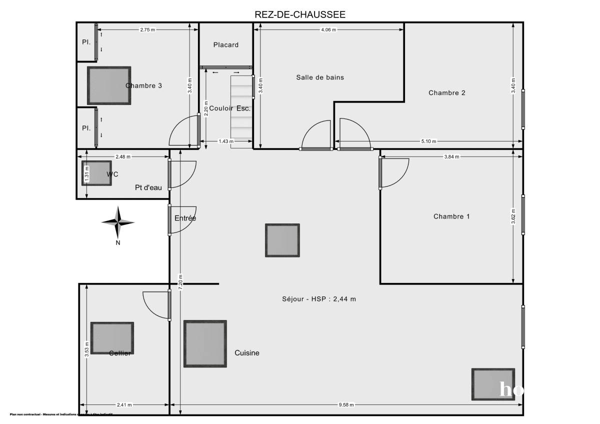 Appartement de 122.0 m² à Nantes