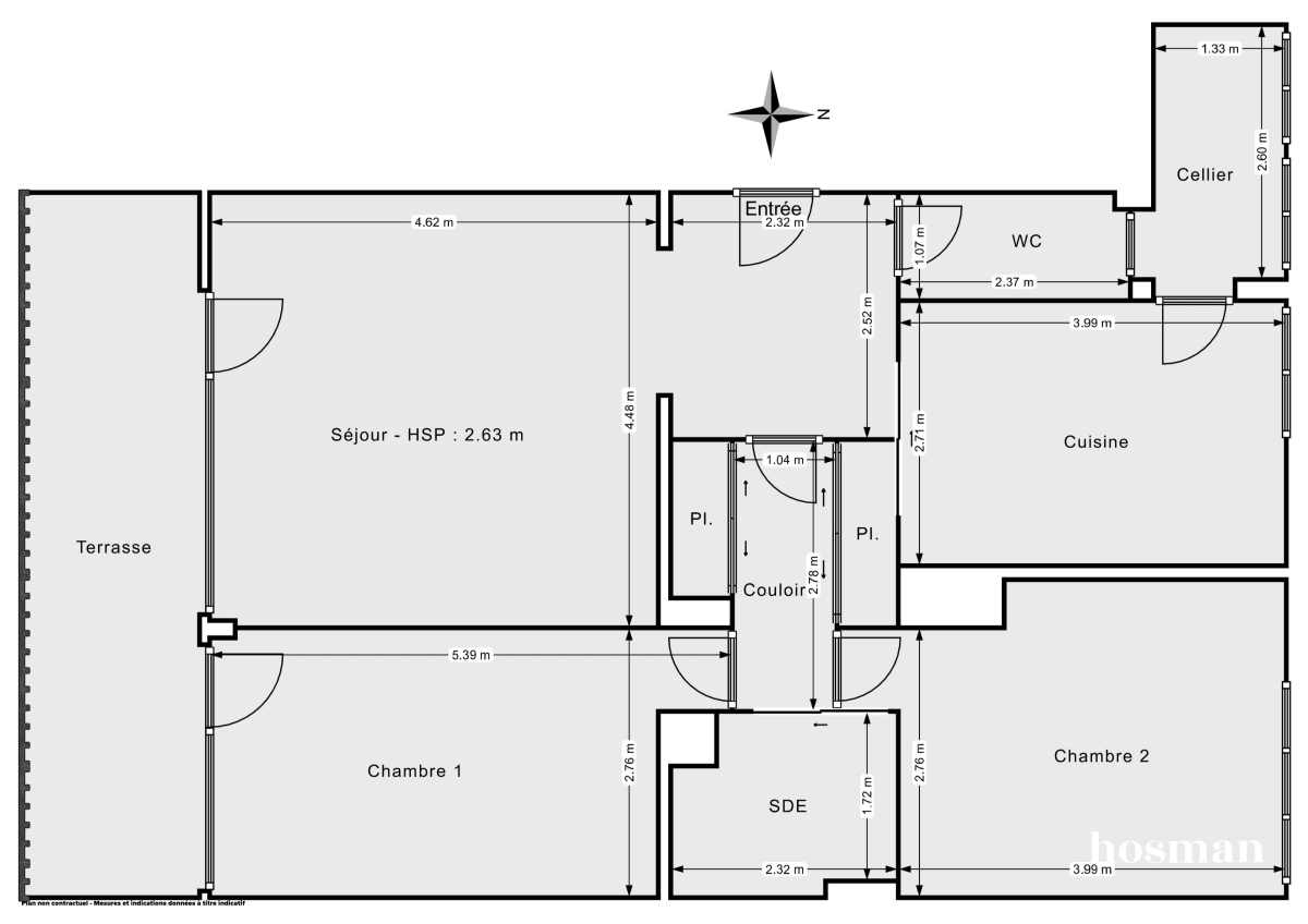 Appartement de 72.0 m² à Pessac