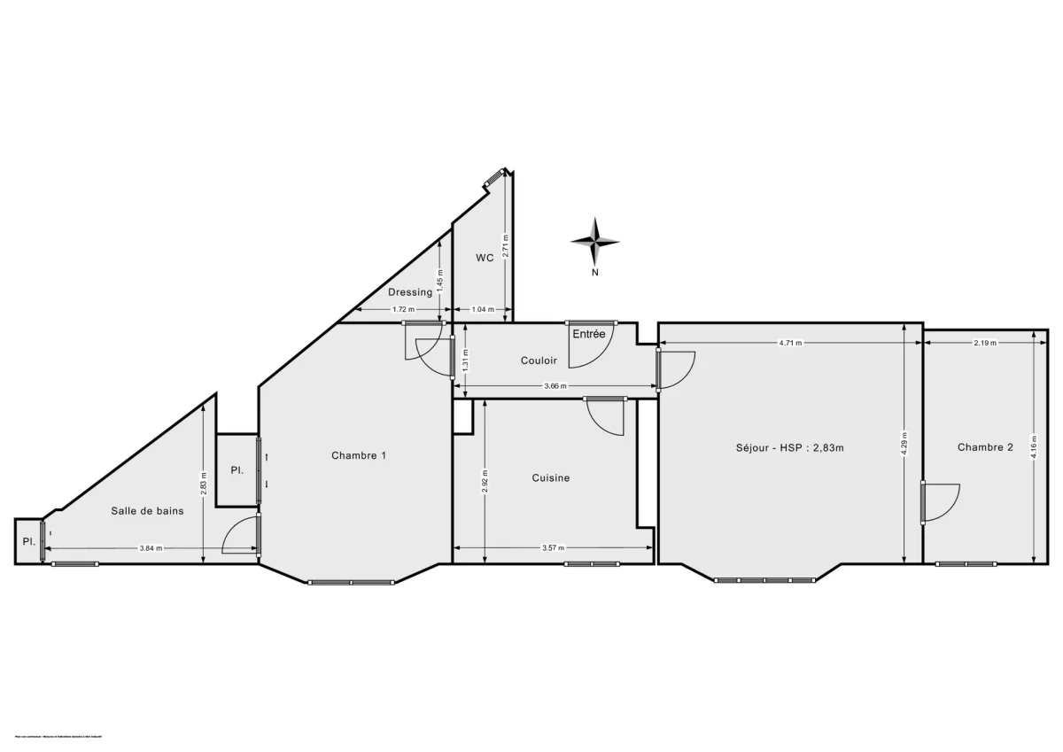 Appartement de 71.0 m² à Boulogne-Billancourt