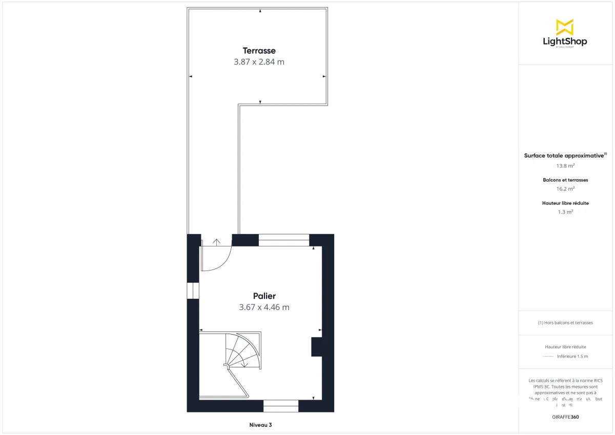 Appartement de 109.75 m² à Montreuil