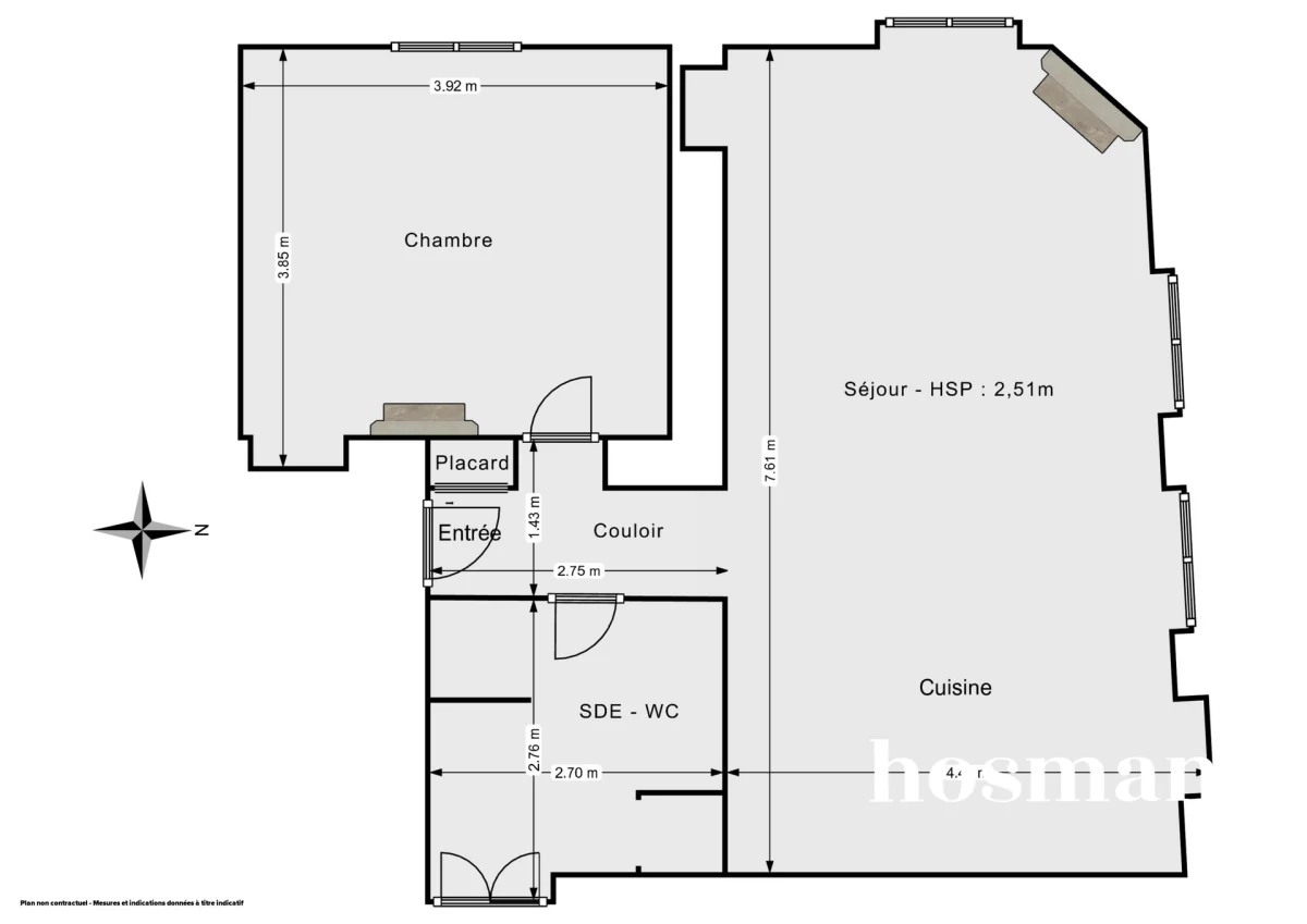 Appartement de 55.41 m² à Le Kremlin-Bicêtre