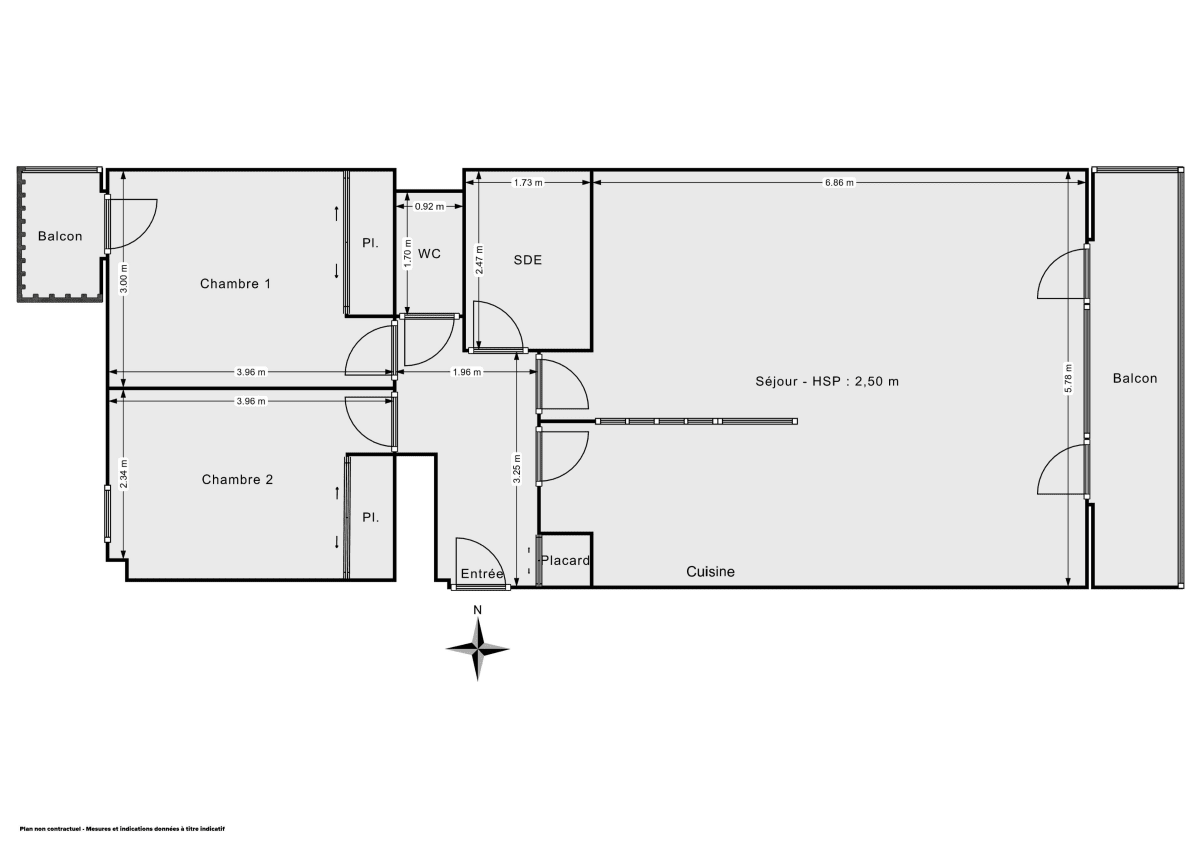 Appartement de 75.32 m² à Nantes
