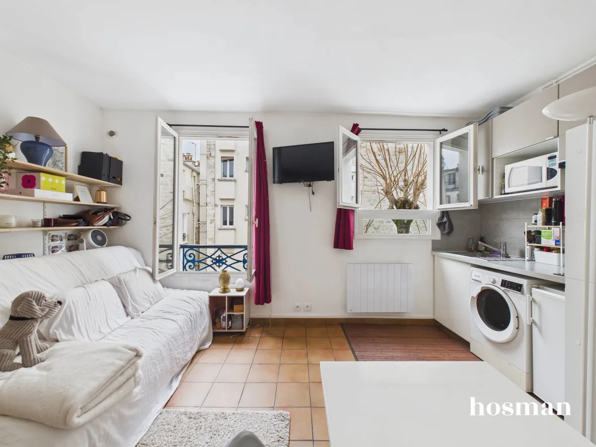Appartement de 18.7 m² à Paris
