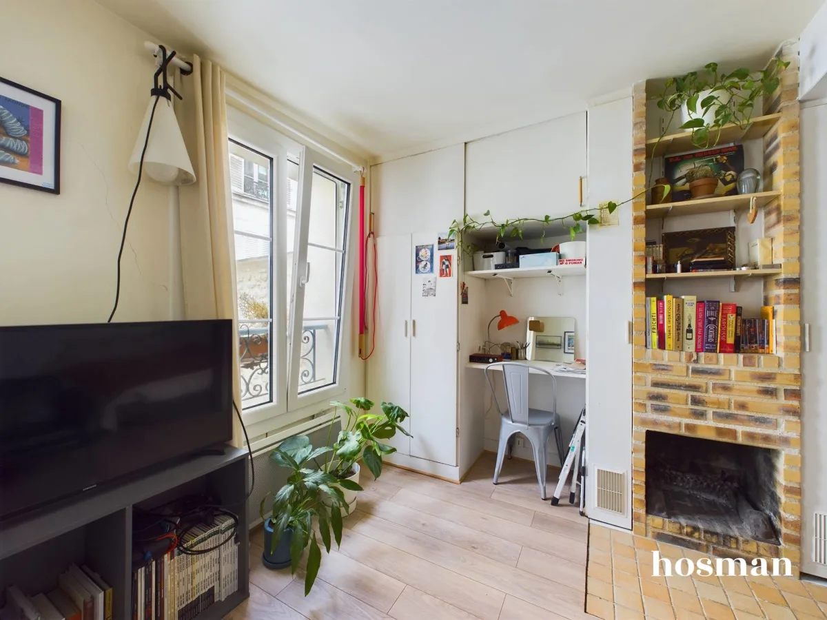 Appartement de 21.7 m² à Paris