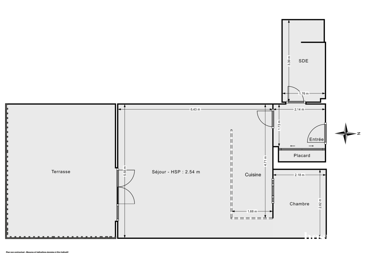 Appartement de 51.0 m² à Bagnolet