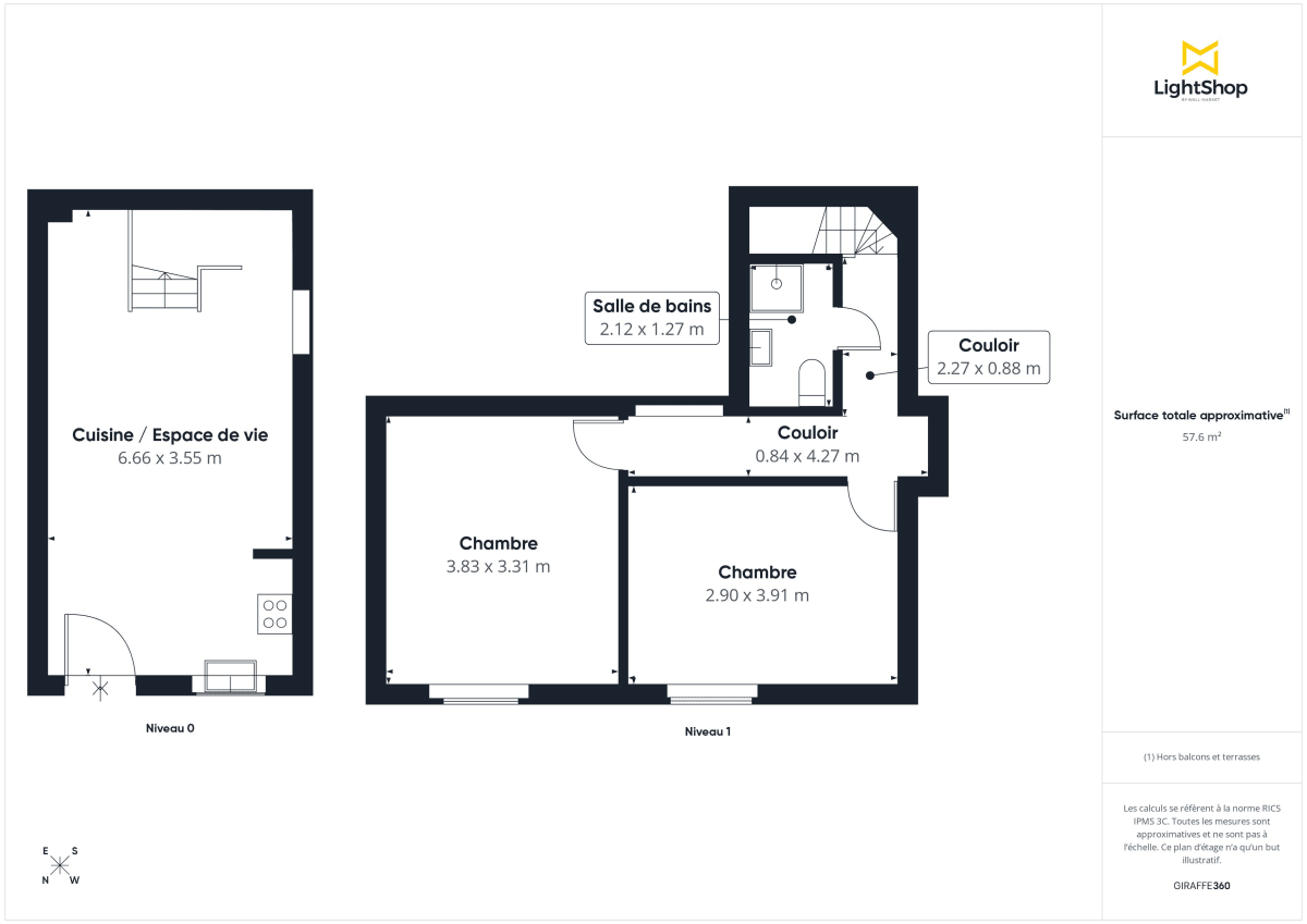 Duplex de 77.0 m² à Nantes